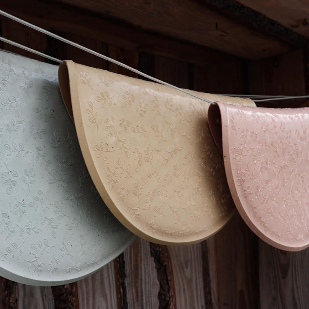 Tapis de bain en hévéa caramel — vue 4