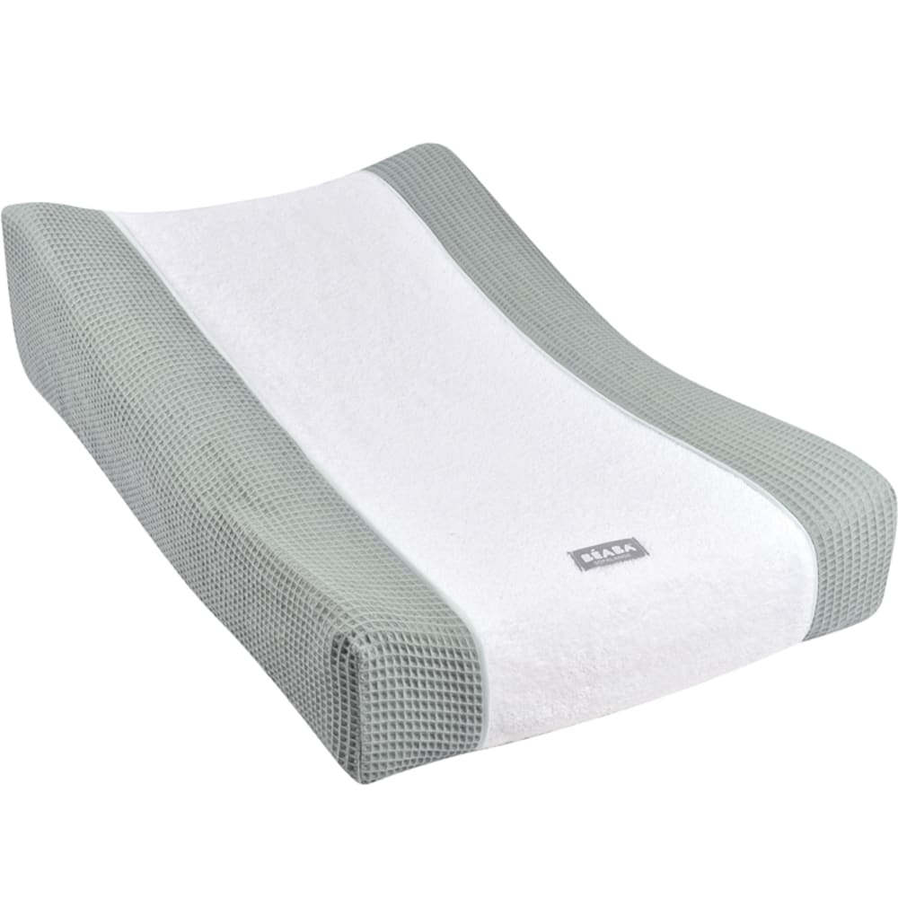 Housse pour matelas à langer vert d'eau 75 x 45 x 19 cm
