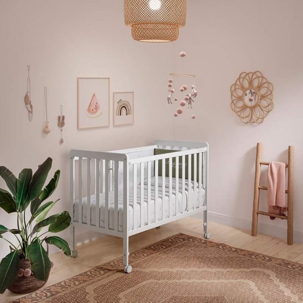 Lit bébé 120 x 60 cm blanc (Micuna) - Image 2
