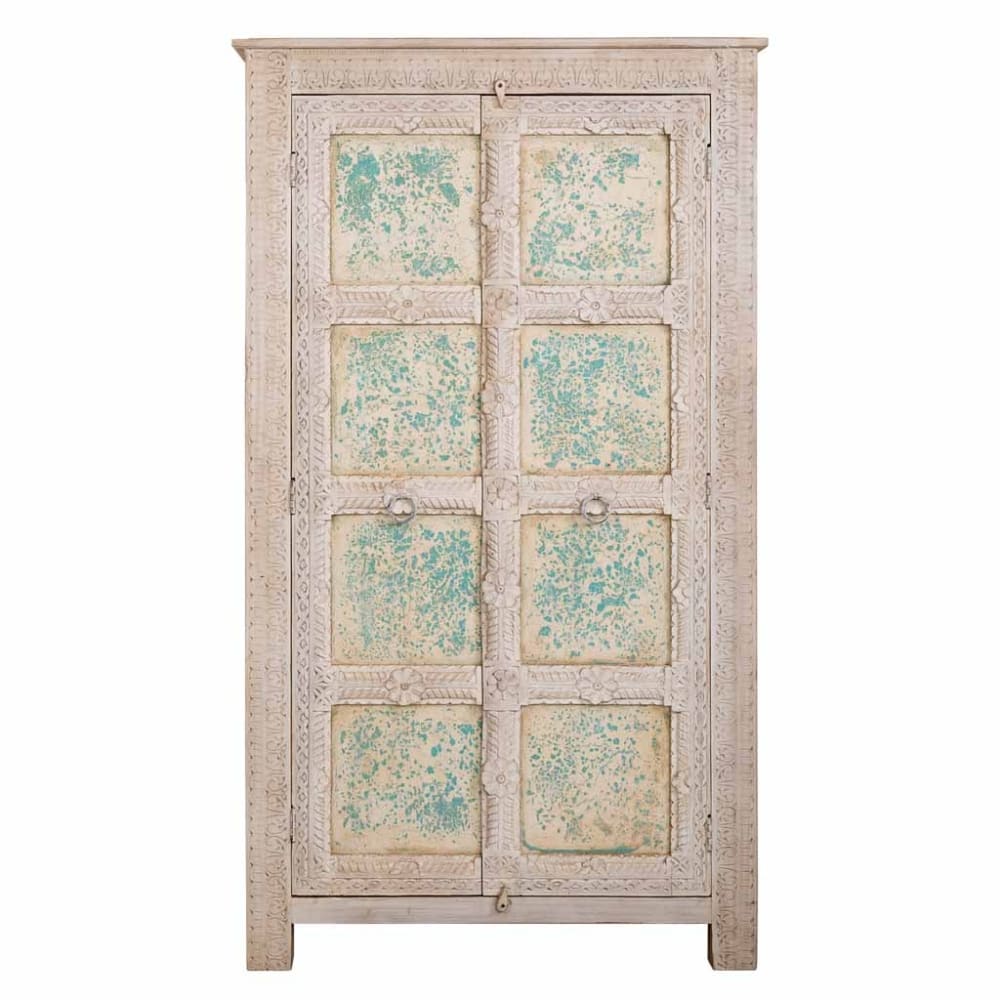 Armoire en bois beige 106x42186h - Maisons du Monde