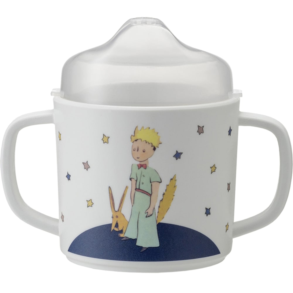 Petit Jour Paris Cup zwei Henkel mit abnehmbarem Ausguss Der kleine Prinz BLAU HOLZ Kinder