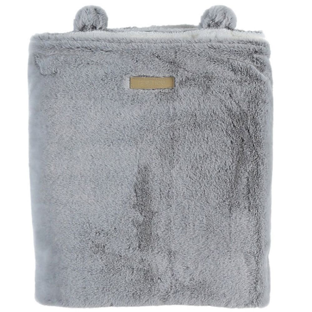 Couverture polaire gris clair Mix & Match (75 x 100 cm) Couverture polaire gris clair Mix & Match (75 x 100 cm)