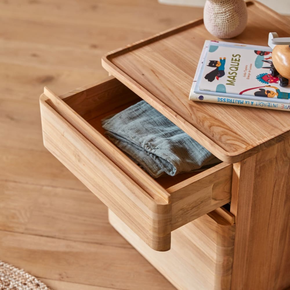 Kindernachttisch aus massivem Teakholz - Maisons Du Monde