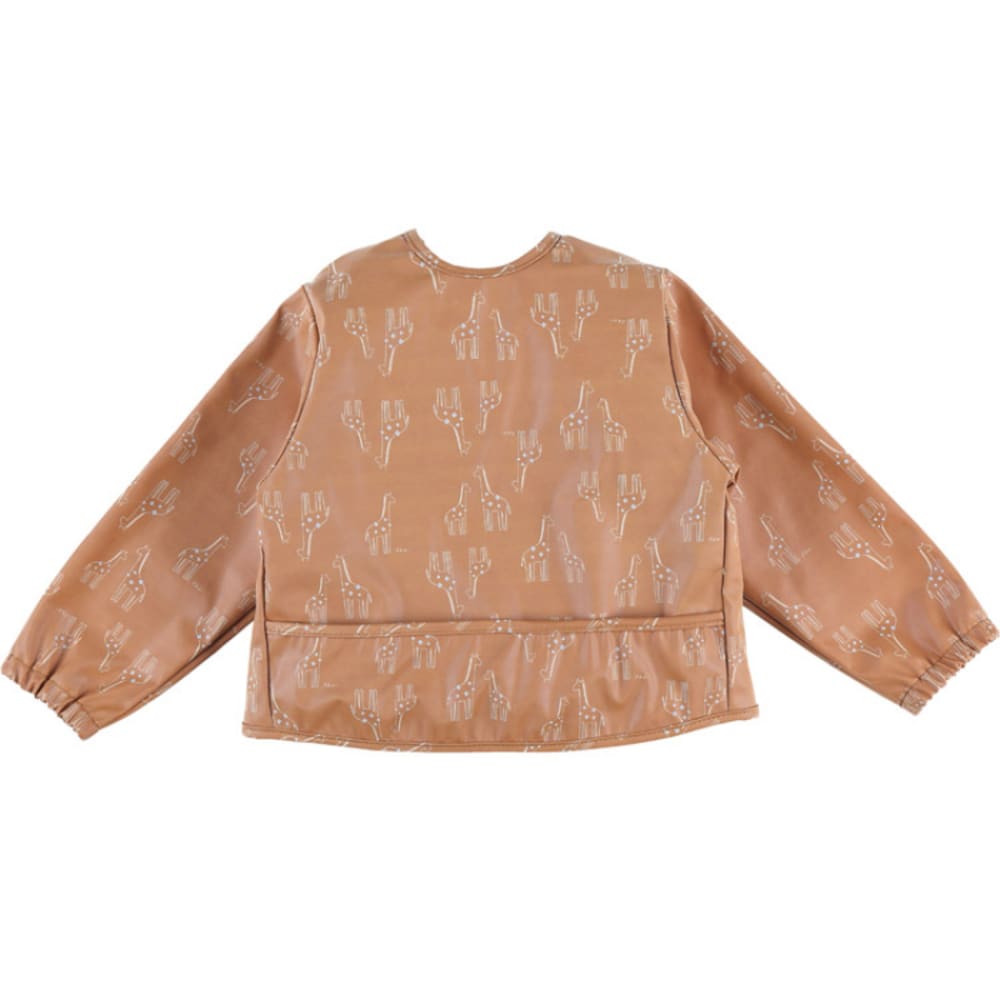 Bavoir à manches longues Mix & Match ocre (Noukie's) - Couverture