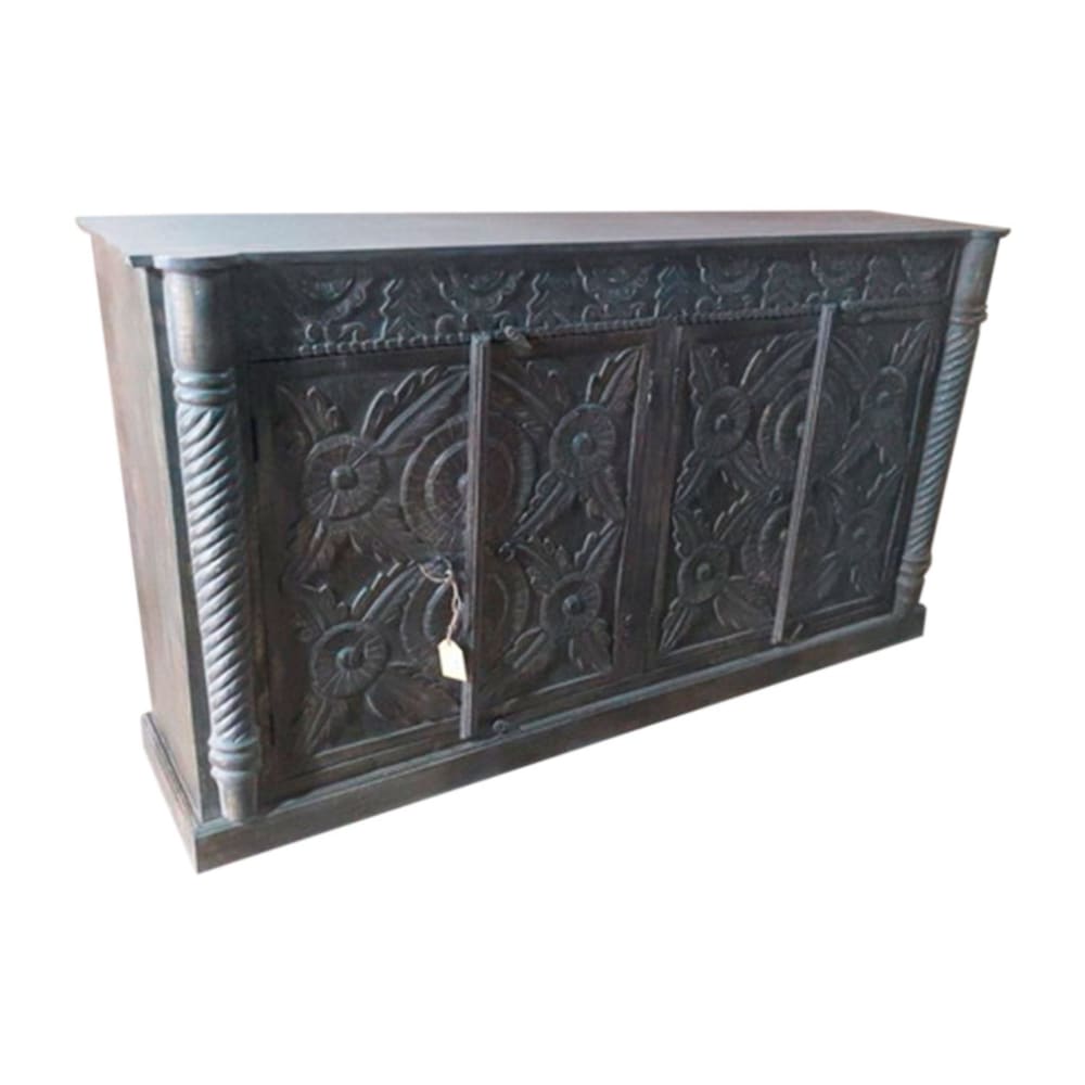 Buffet en bois marron 180x44x100h - Maisons du Monde