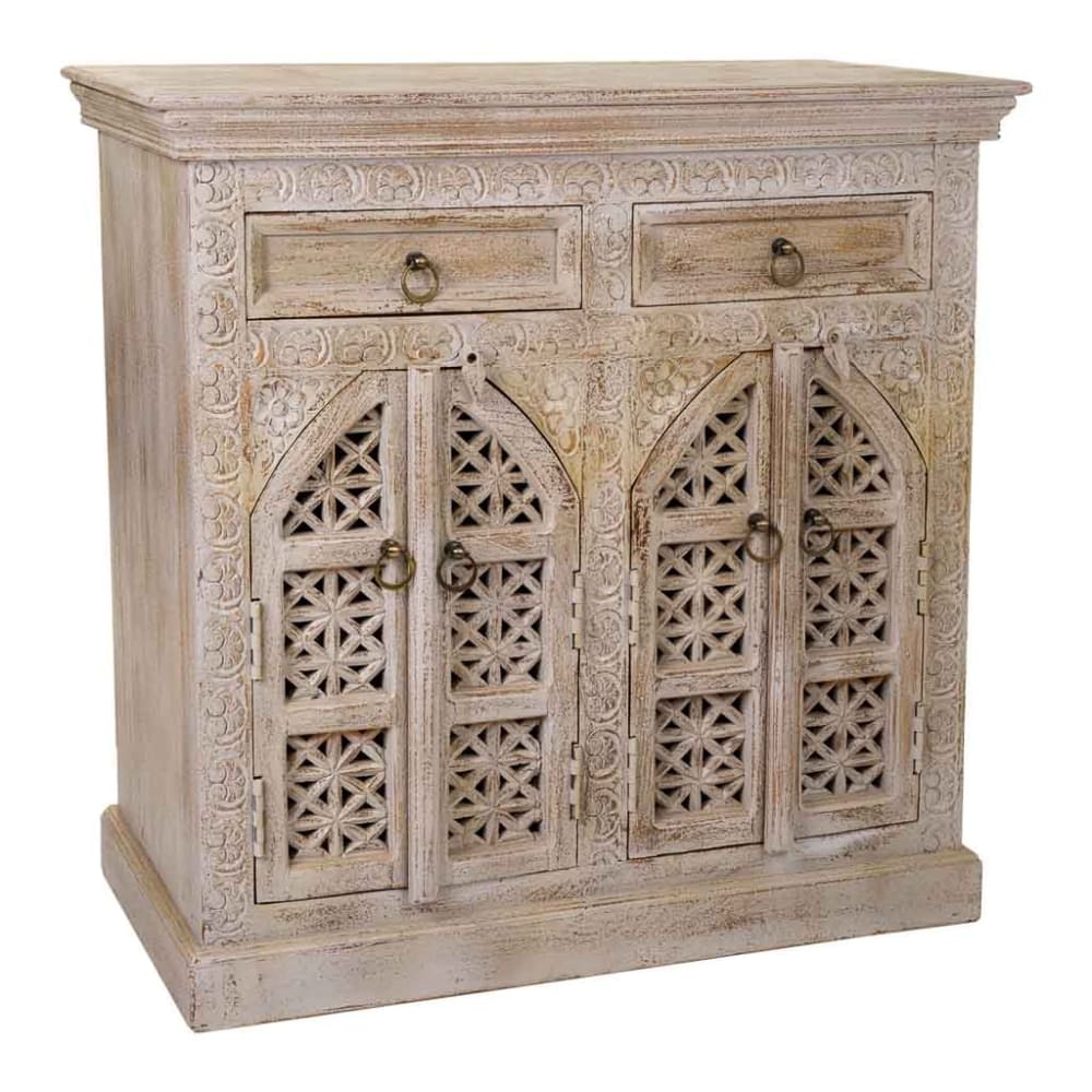 Recibidor beige 90x45x90h cm