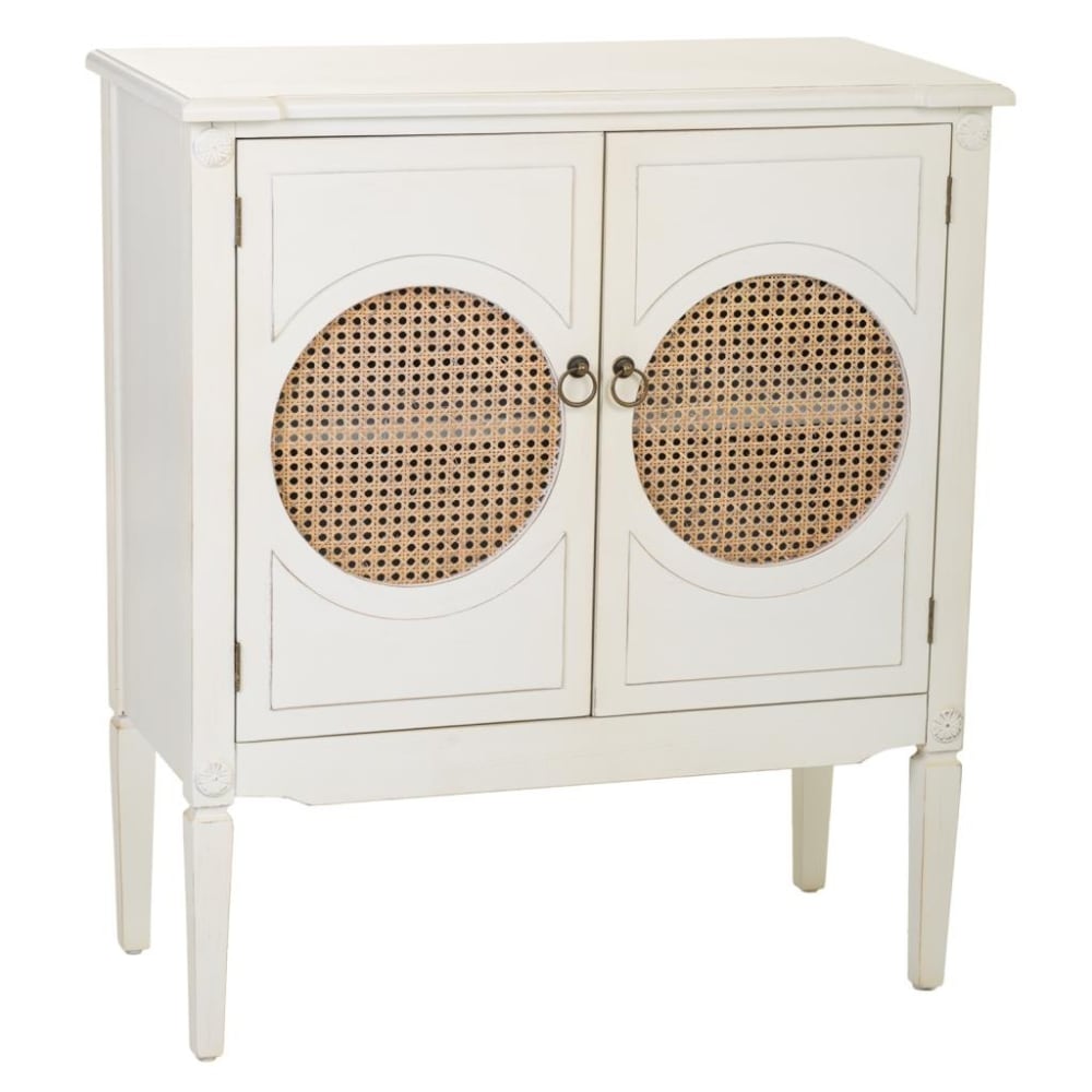 Meuble d'entrée en bois - blancs