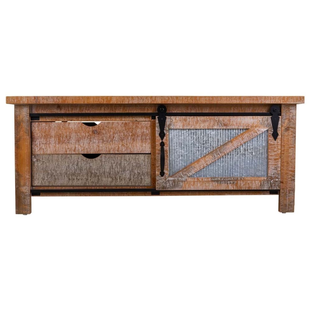 Mesa de centro marrón 120x60x48 - Maisons du Monde