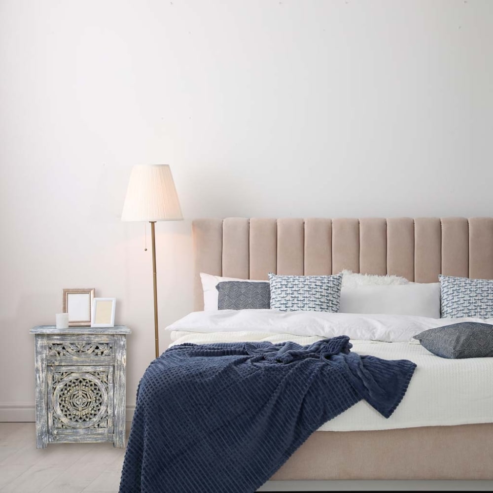 Mesita gris 60x40x70h cm - Maisons du Monde