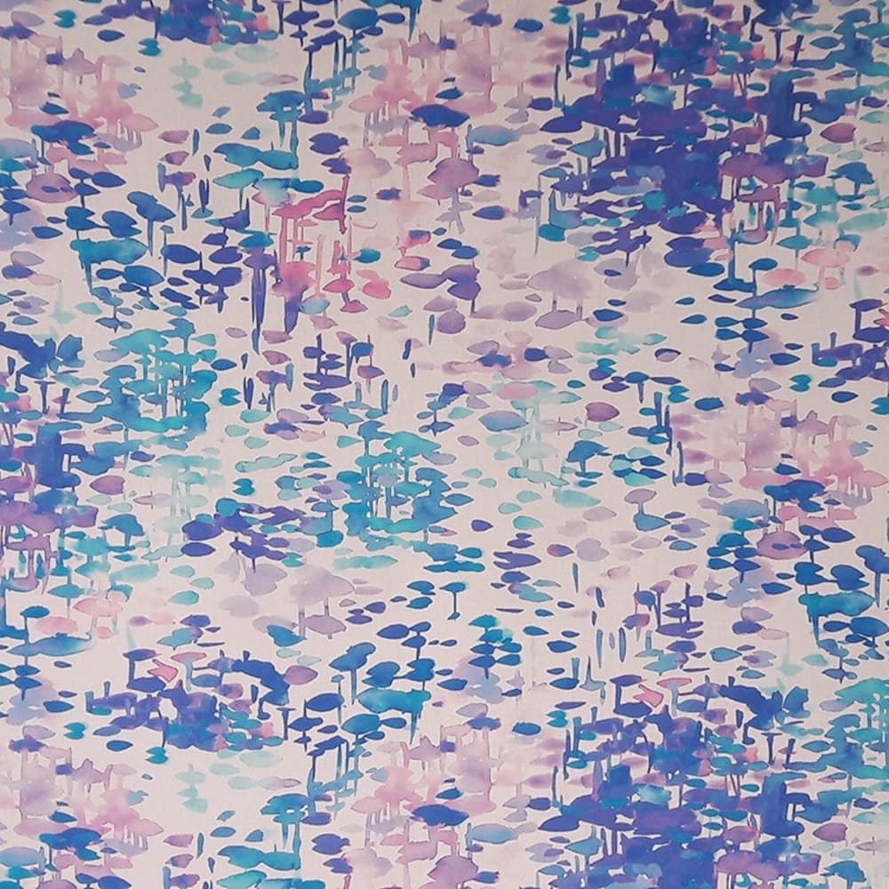 Tovaglia antimacchia riflessi blu - Fleur de Soleil
