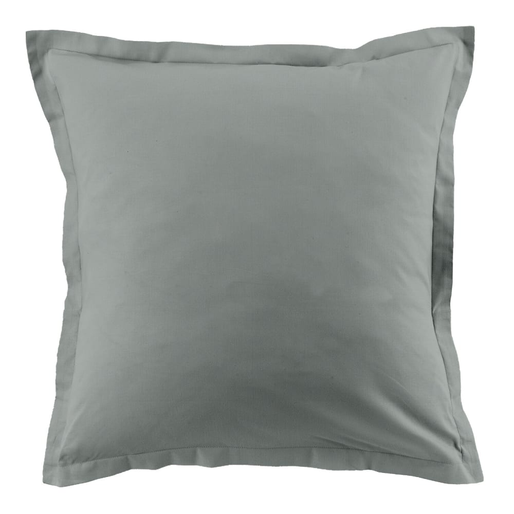 Taie d'oreiller coton silver 63x63 cm