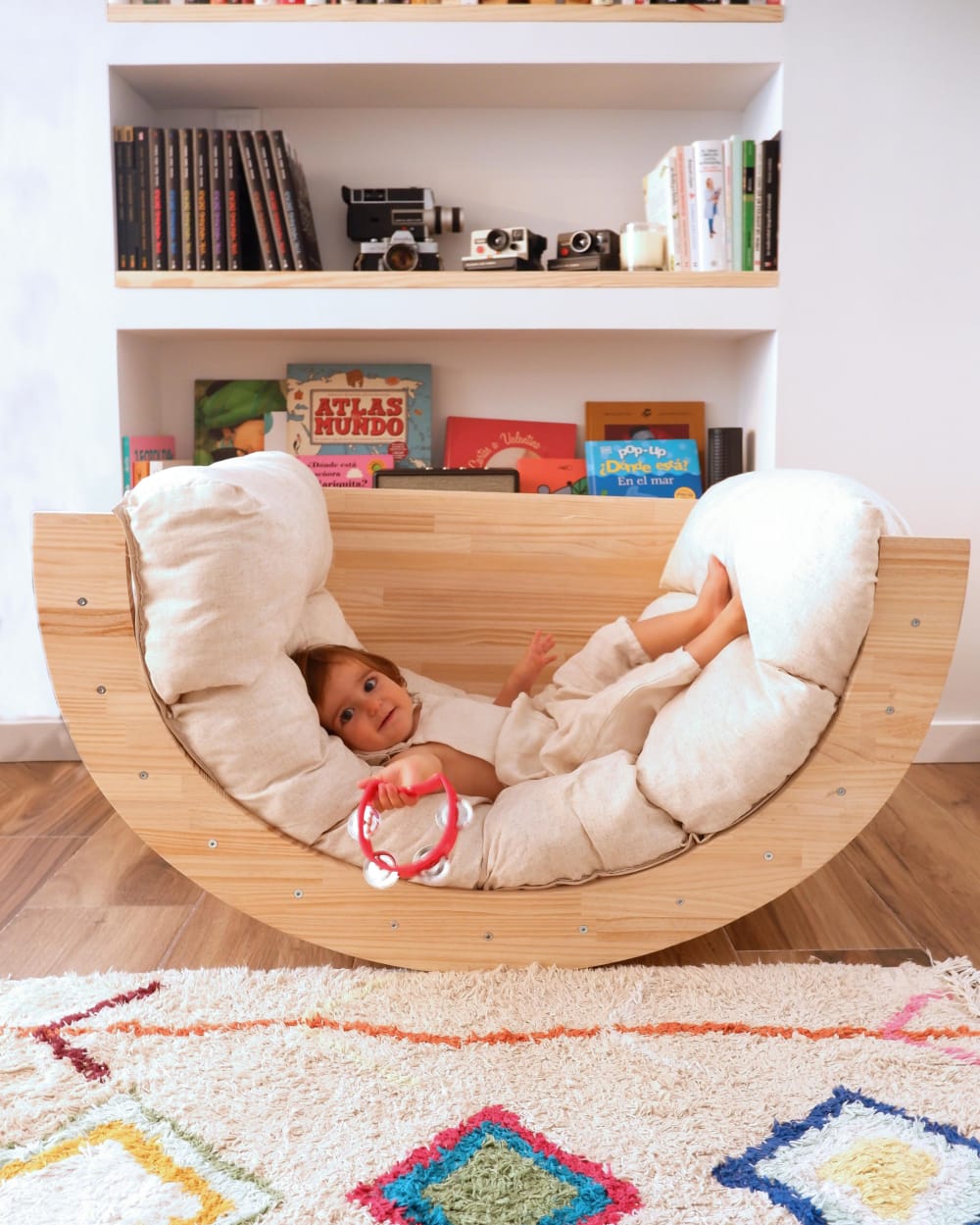 Arc évolutif et apprentissage Montessori en contreplaqué de pin (RNT by Really Nice Things) - Image 2