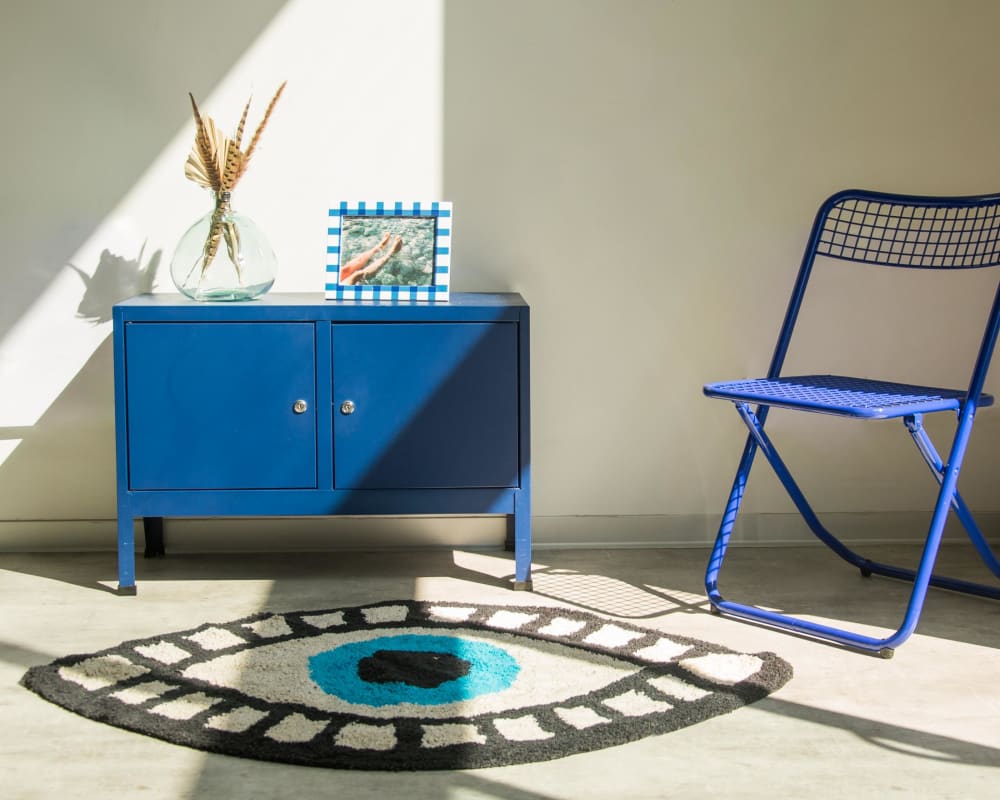 Tapis en coton en forme d’œil 80x120 - Maisons du Monde