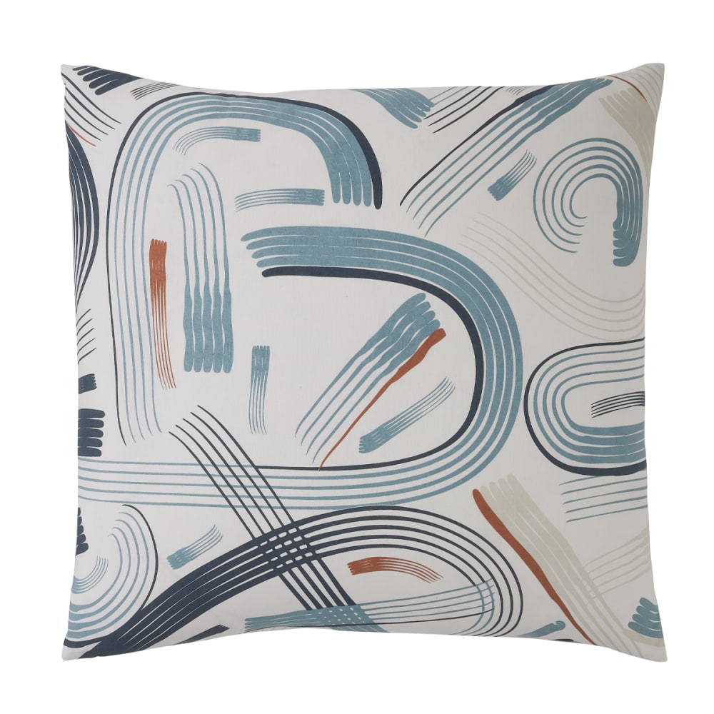 Taie d'oreiller en coton blanc 63x63