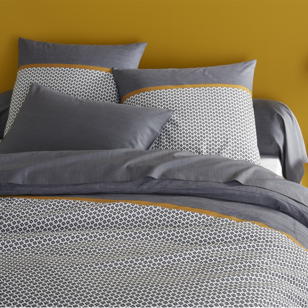 Parure en bambou gris 140x200 — vue 4