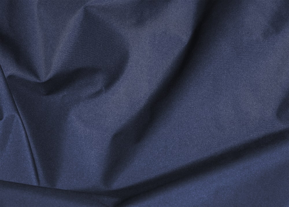 Pouf poire XXL d'intérieur bleu jeans 80x130cm