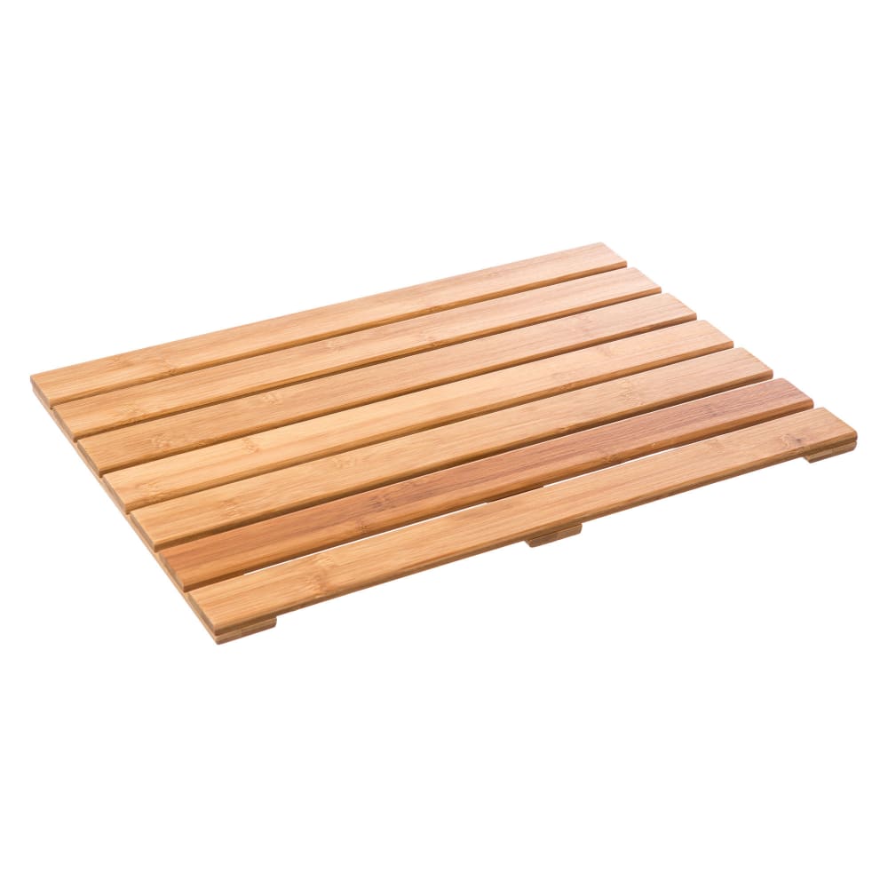 Tapis de bain caillebotis bambou - 53x36x1.6cm