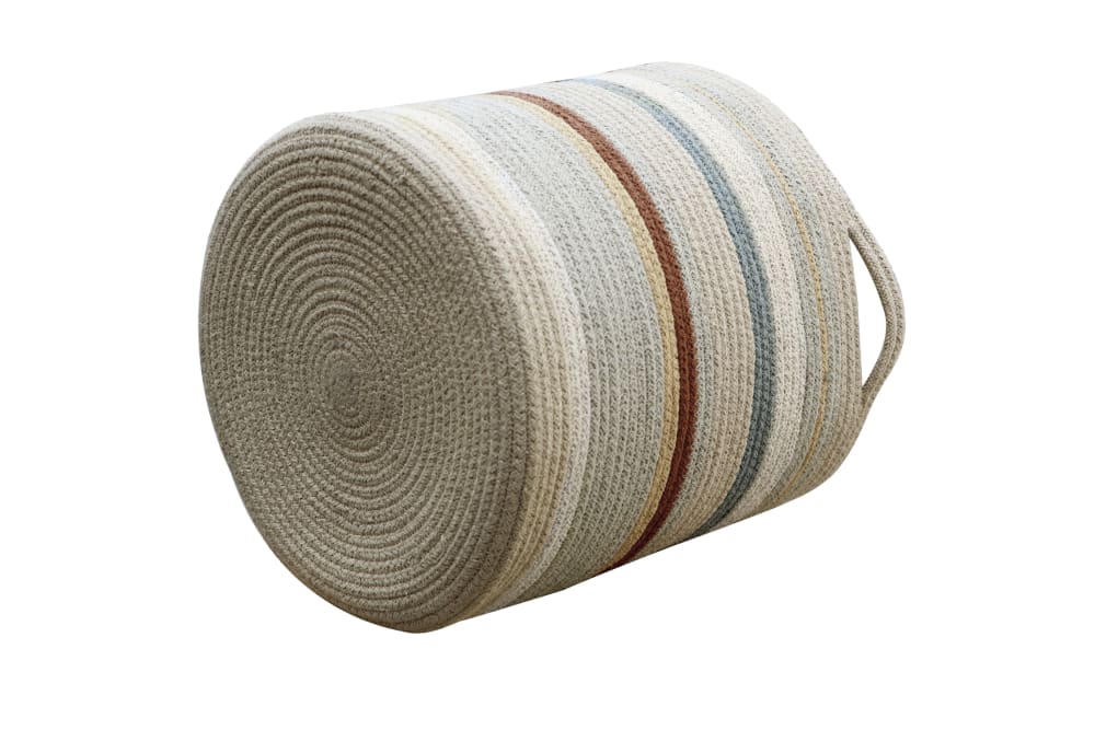 Cesta algodón beige ø30x30 - Maisons du Monde