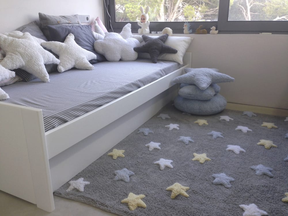 Cojin nube algodón blanco 50x40 - Maisons du Monde