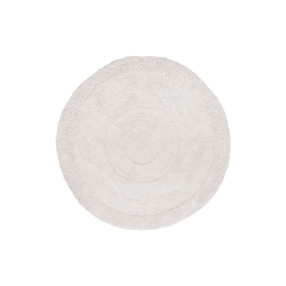 Waschbarer Teppich Aus Grauer Wolle, 250 X 250