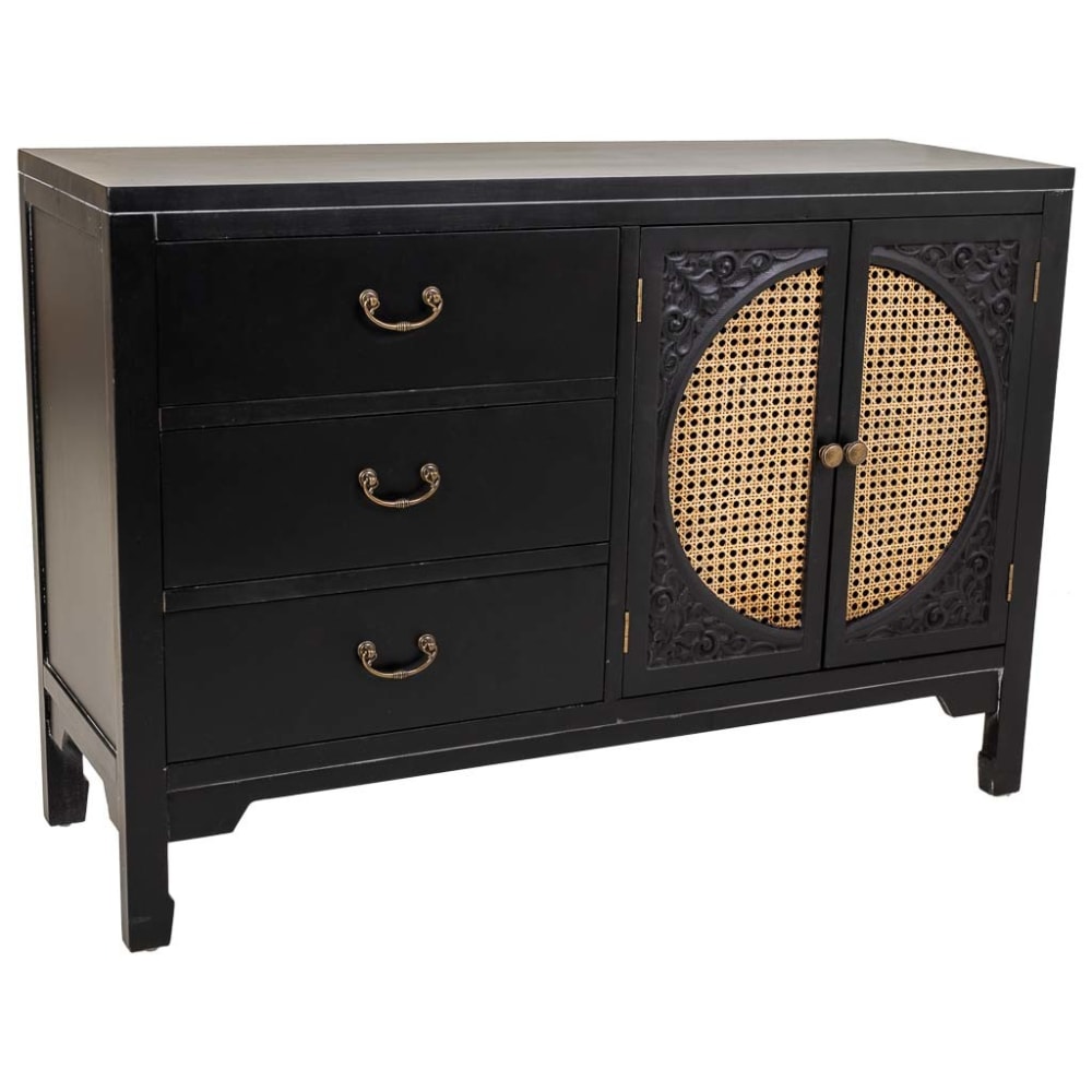 buffet noir 106x36x73h