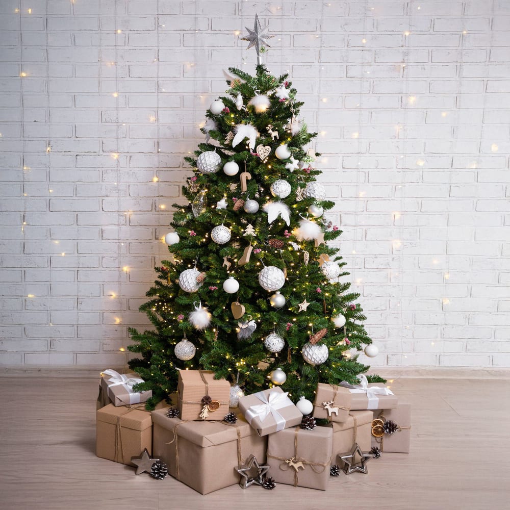 Sapin de Noël vert 150x150 cm - Maisons du Monde