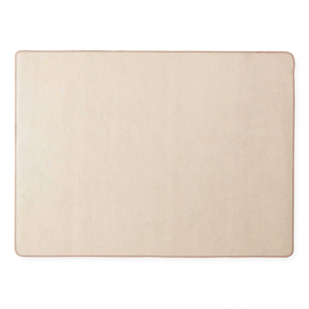 Tapis rectangulaire en polypropylène 200x290 cm taupe — vue 3