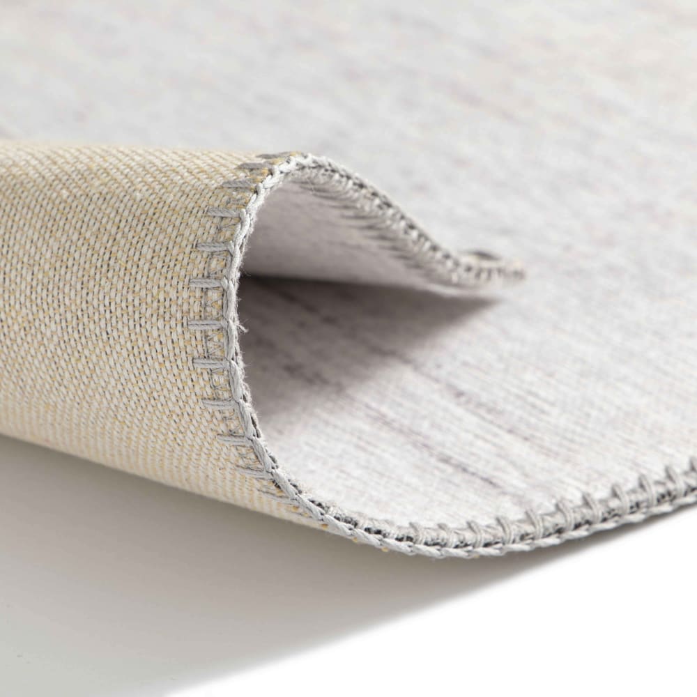 Tapis chenille rectangulaire imprimé nuancé ivoire 120 x 170 cm — vue 4