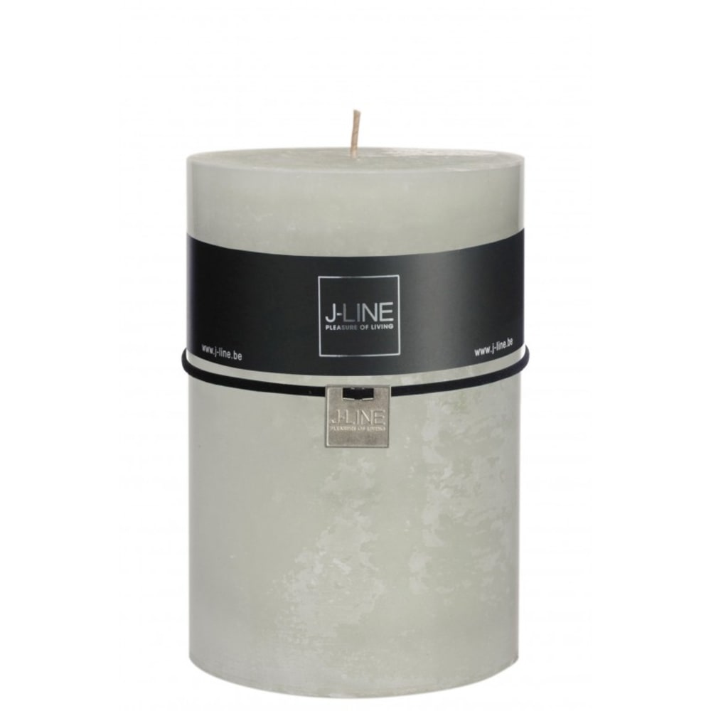Bougie cylindrique 120h vert 10x10x15 cm — vue 3