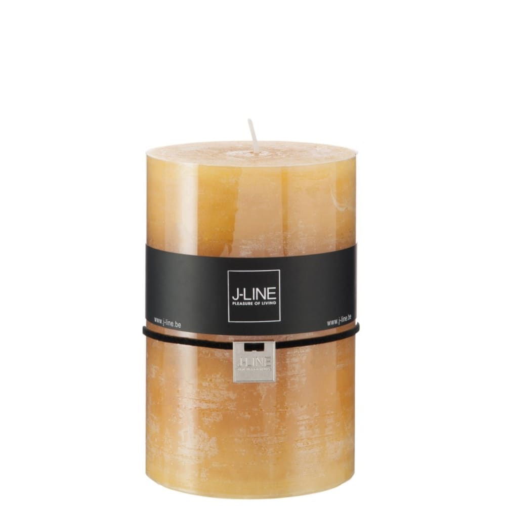 Vela cilíndrica ocre xl -110h alt. 15 cm - Maisons du Monde