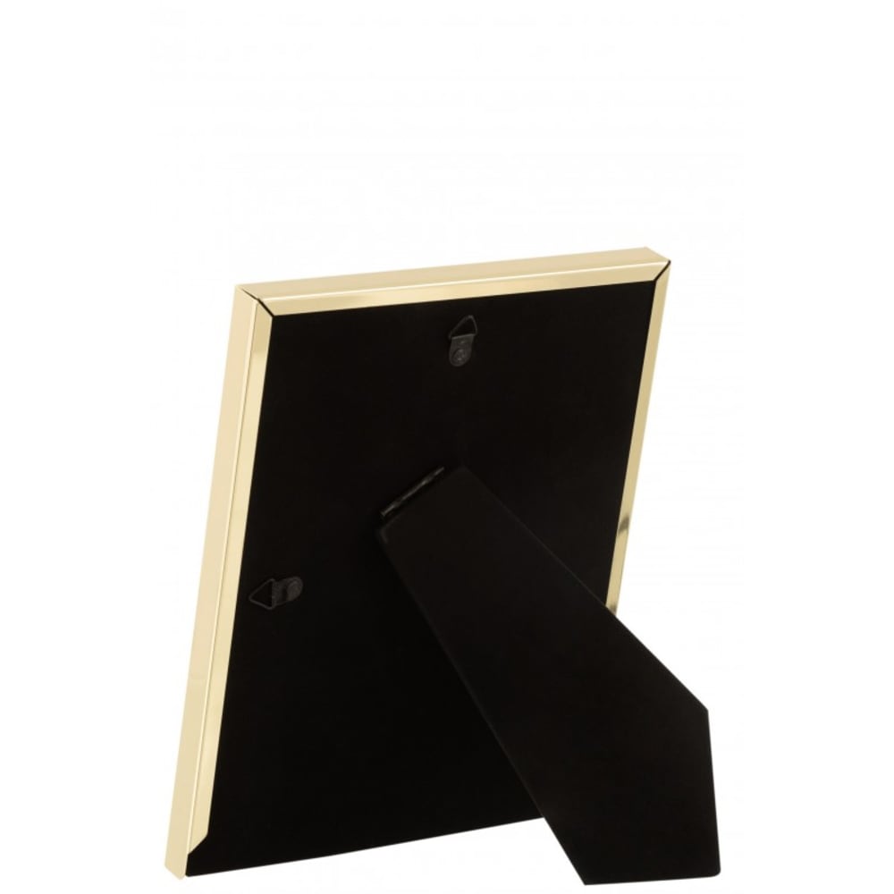 Marco de foto de 13x18cm con borde ancho de metal 18x23x2 cm - Maisons du Monde