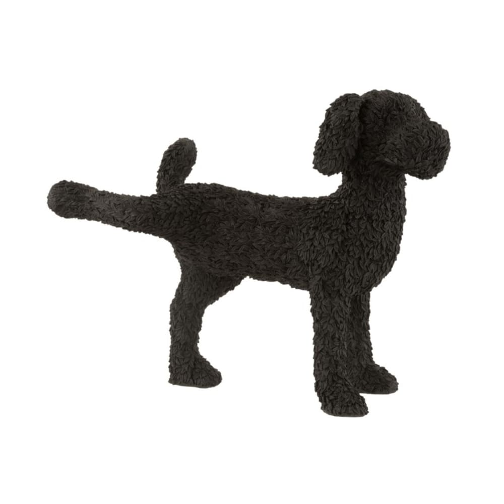 Perro max resina negro alt. 44 cm - Maisons du Monde