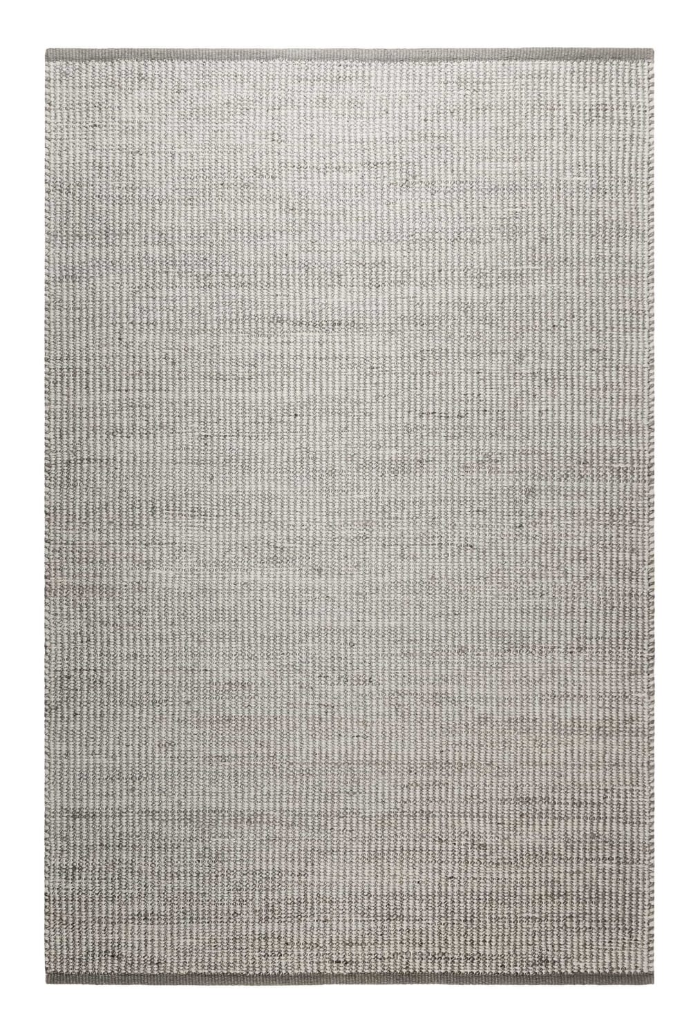 Alfombra tejida a mano, kilim en algodón y yute, gris y beige 80x150