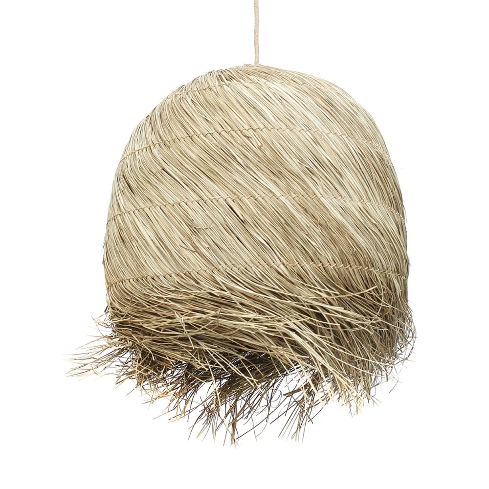 Suspension herbe marron 50x50x50cm