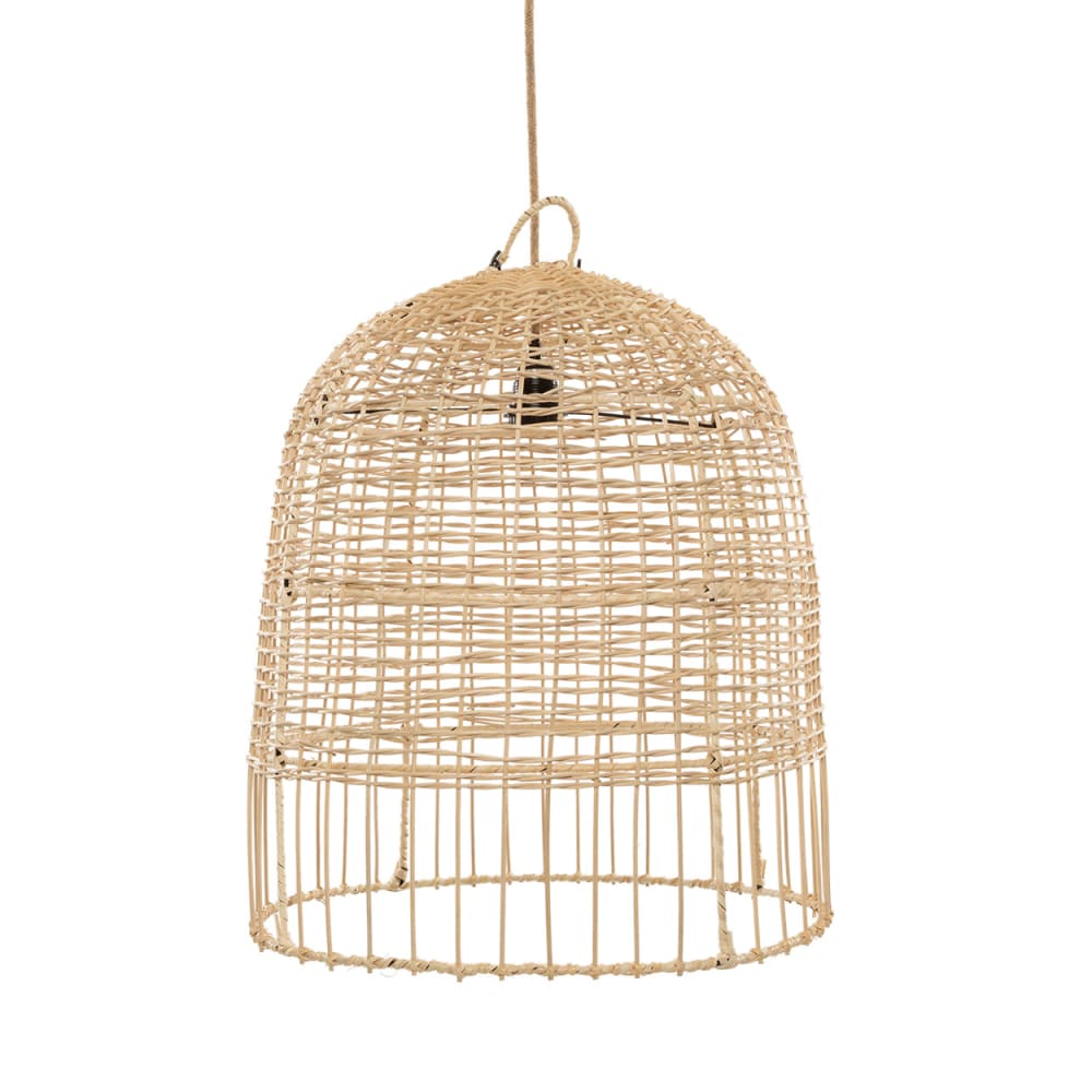 Suspension Rotin Marron 50x50x55cm