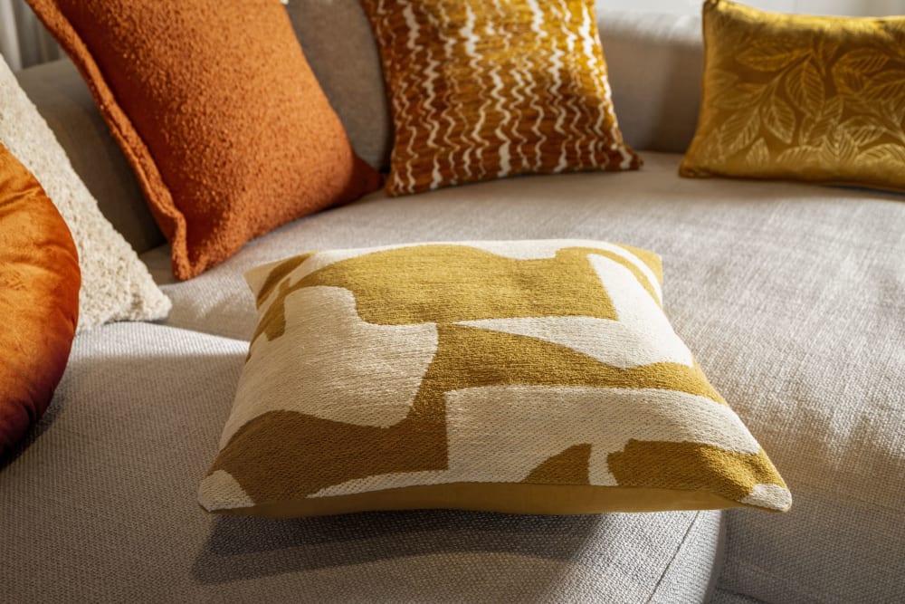 Housse de coussin Orange 45x45 cm - Maisons du Monde