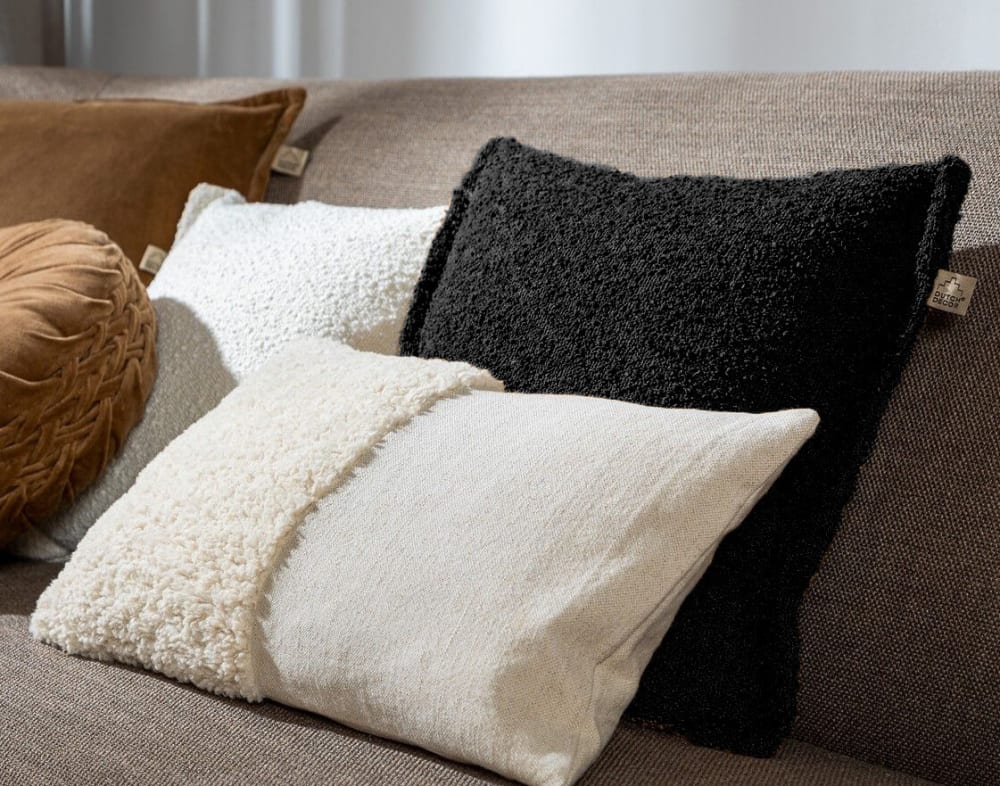 Coussin Noir 45x45 cm - Maisons du Monde