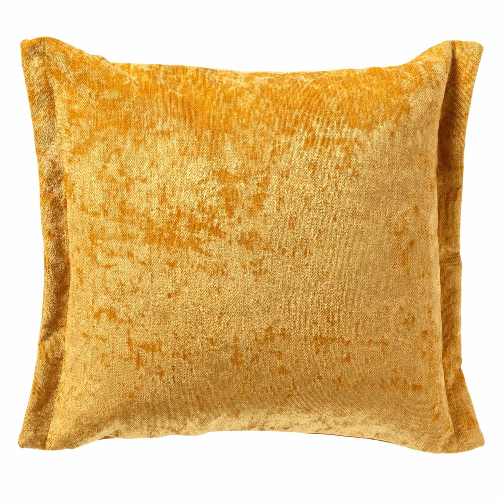 Dutch Decor Coussin Jaune 45x45 cm style contemporain Jaune Certifié Oeko-Tex Pes - Polyester