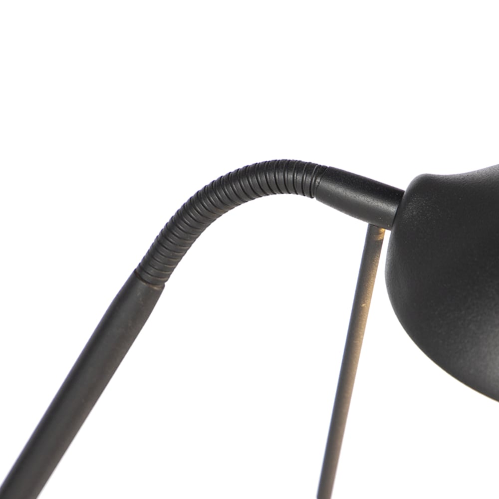Lampadaire en acier noir — vue 4