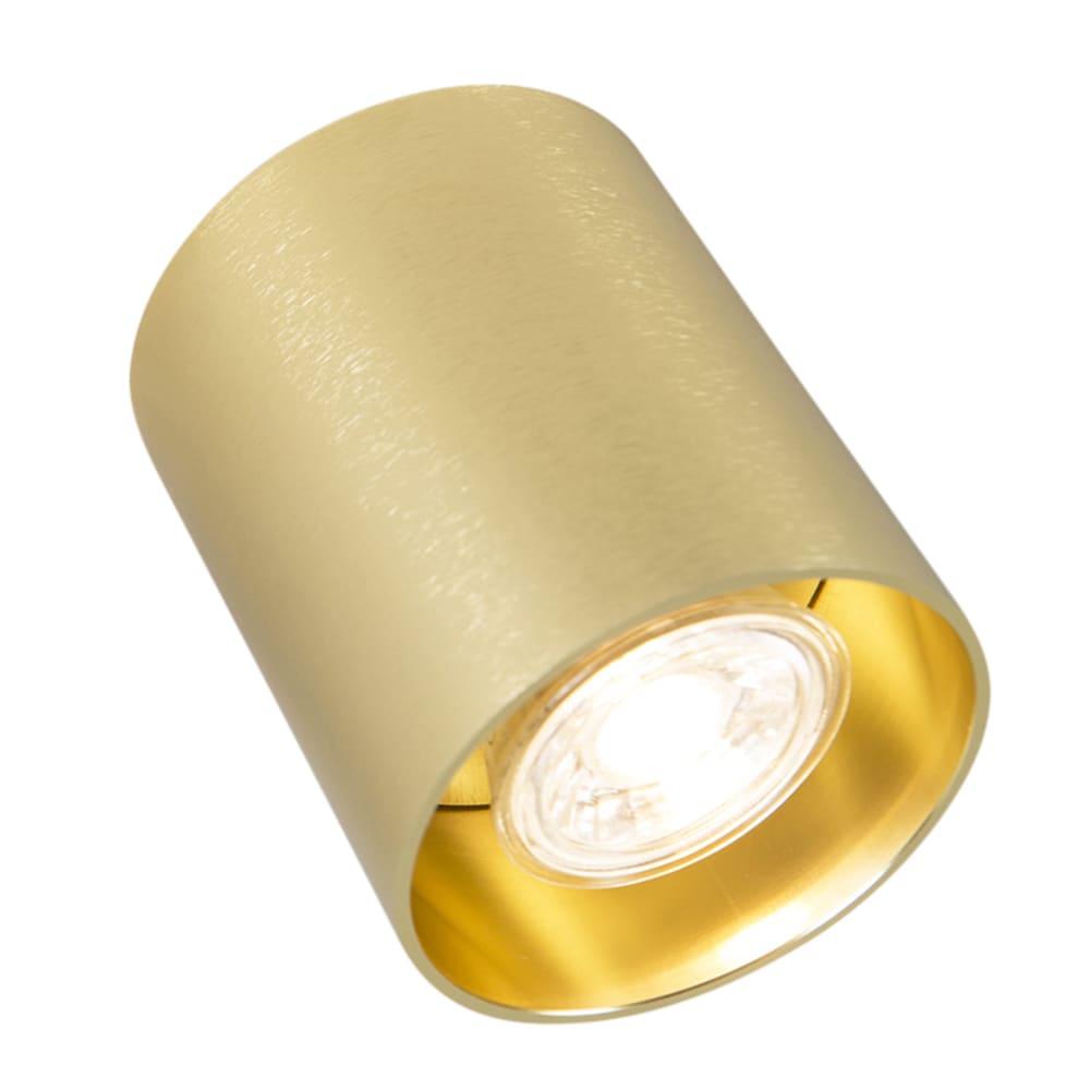 Spot encastré design doré gu10 — vue 3