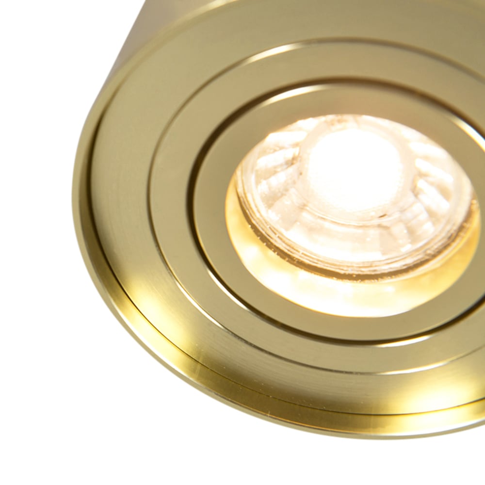 Spot plafond en aluminium doré — vue 4