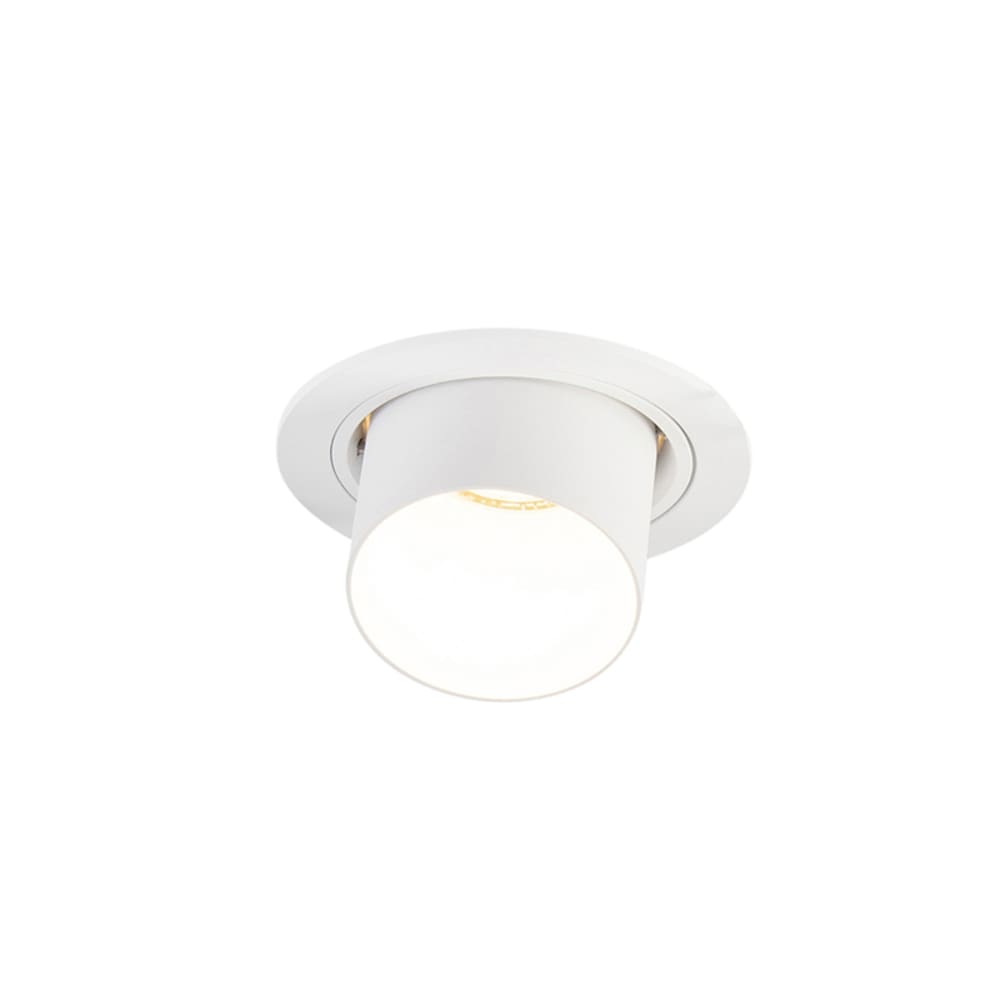QAZQA Einbauspot kippbar weiß style modern - Aluminium