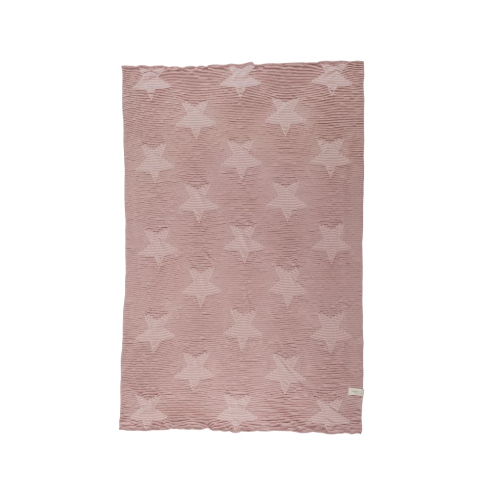 Couverture en coton rose 90x120 Couverture en coton rose 90x120
