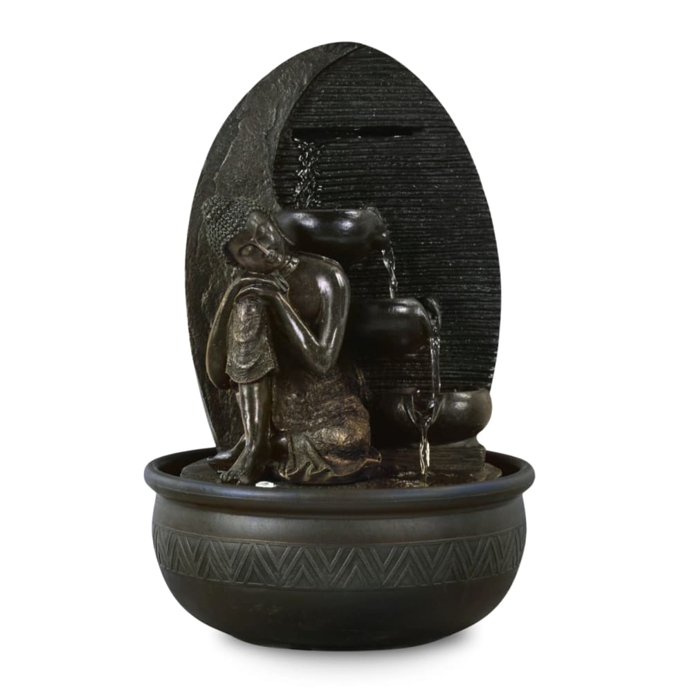 Fontana da interno buddha - h40 cm - Zen'Light