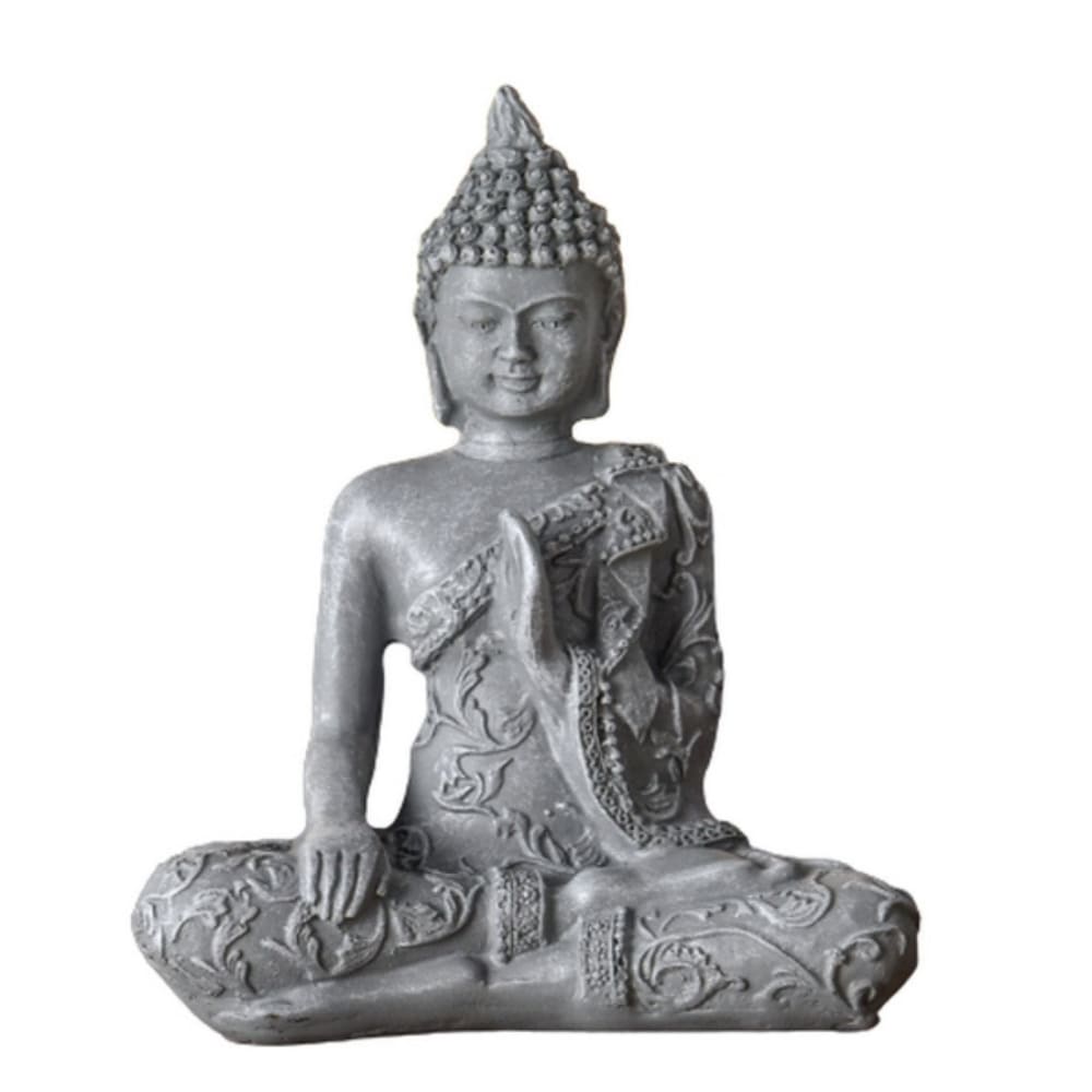 Estatuilla de meditación de buda zen 1 - h12 cm