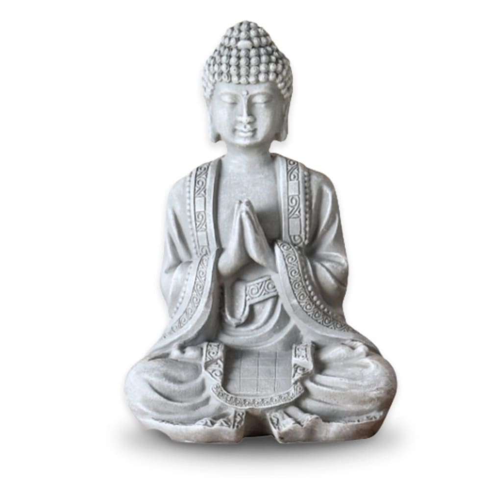 Statuetta da meditazione del buddha zen 2 - h12 cm - Zen'Light