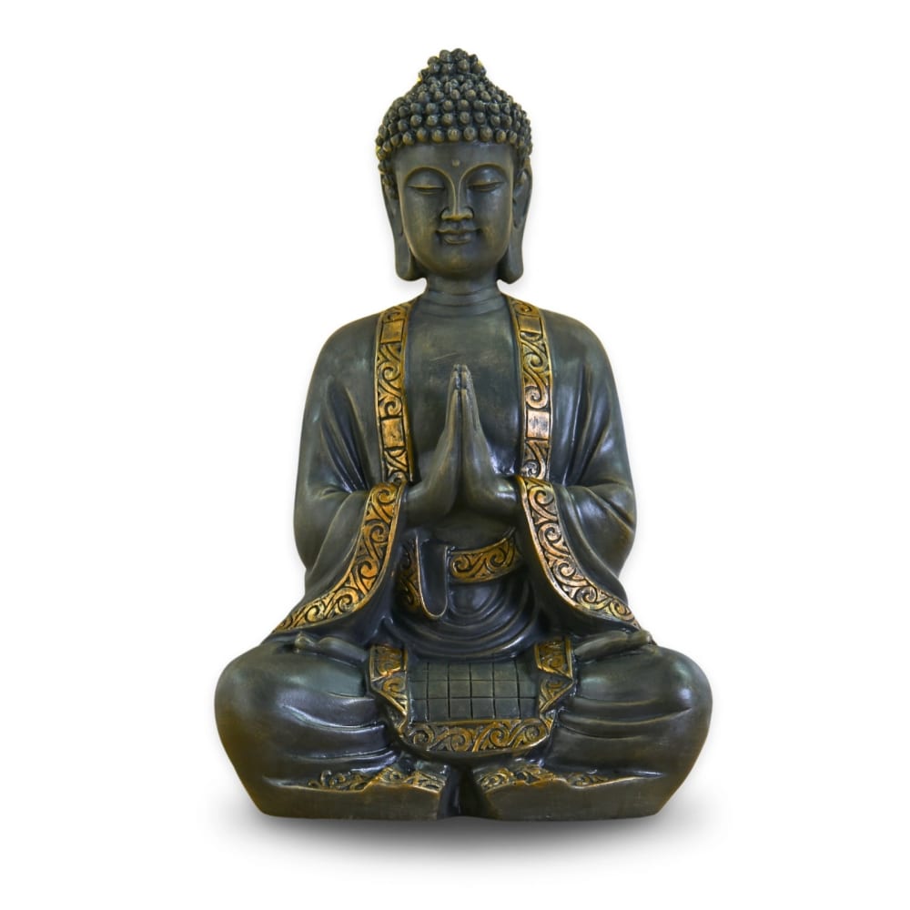 Grande statua di buddha zen da meditazione - h37 - Zen'Light