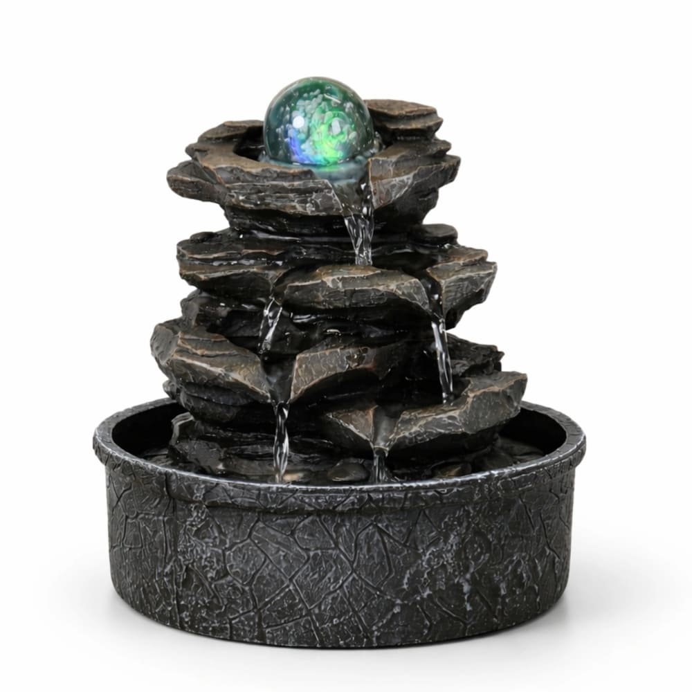 Fontana da interno naturale - h23cm - Zen'Light