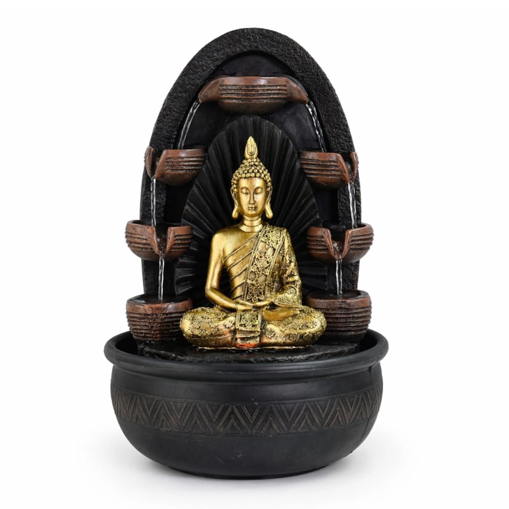 Fontana da interno buddha - h40 cm - Zen'Light