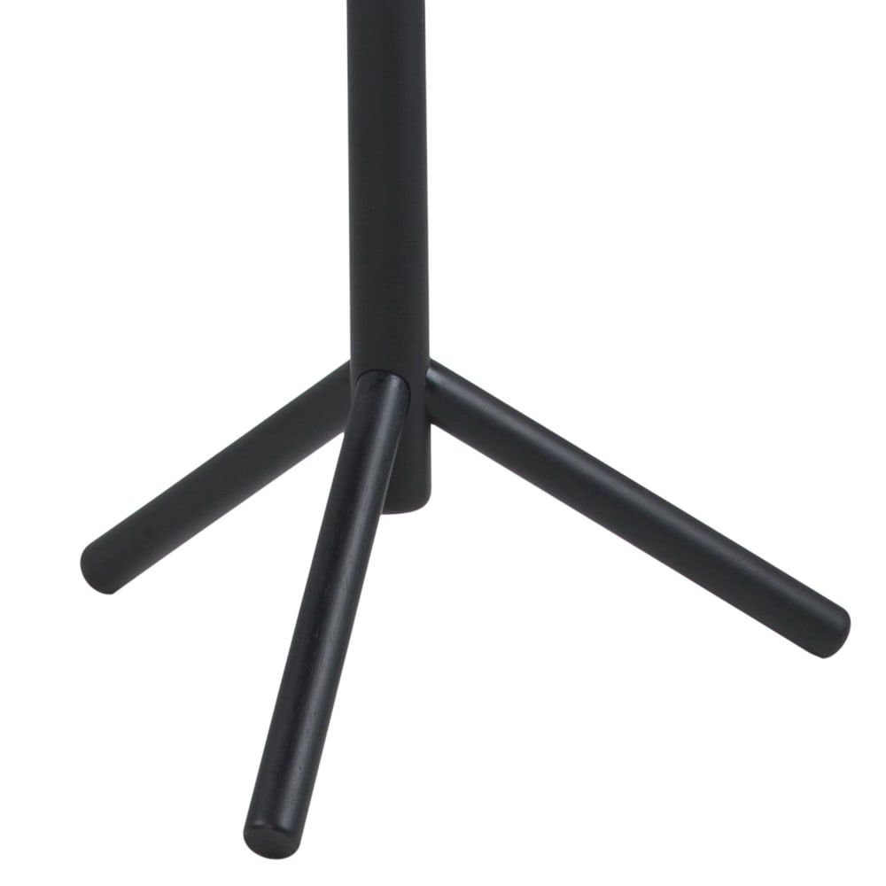 Porte manteau sur pied 7 accroches en bois noir — vue 4